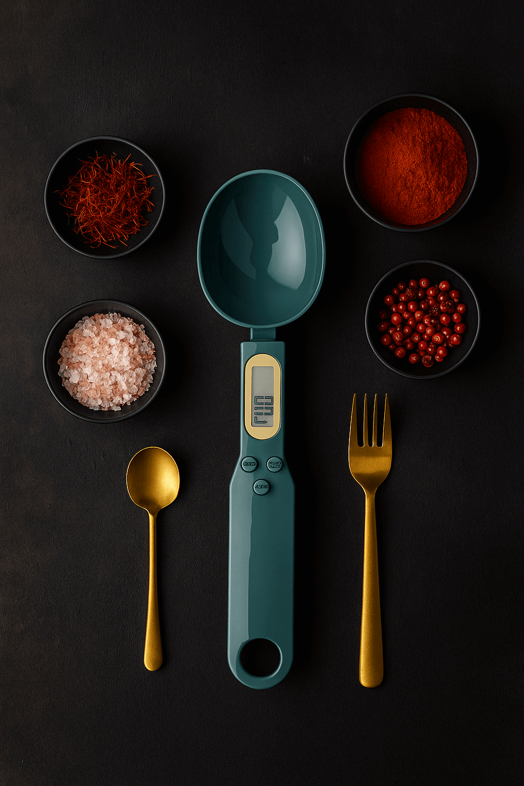 Digital Spoon Scale 500g – LCD, Tare, 0.1g Precision - Nestrel