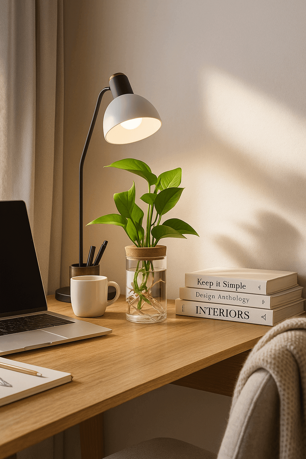 Glass Hydroponic Plant Pot with Cork Lid – Propagation Vase - Nestrel