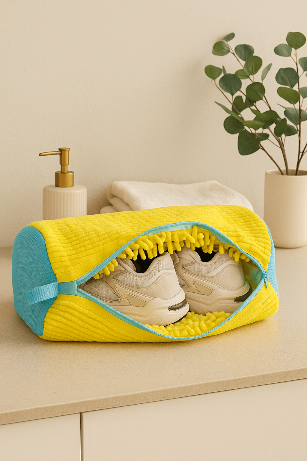 Sneaker Laundry Bag – Padded Mesh Wash Protector - Nestrel