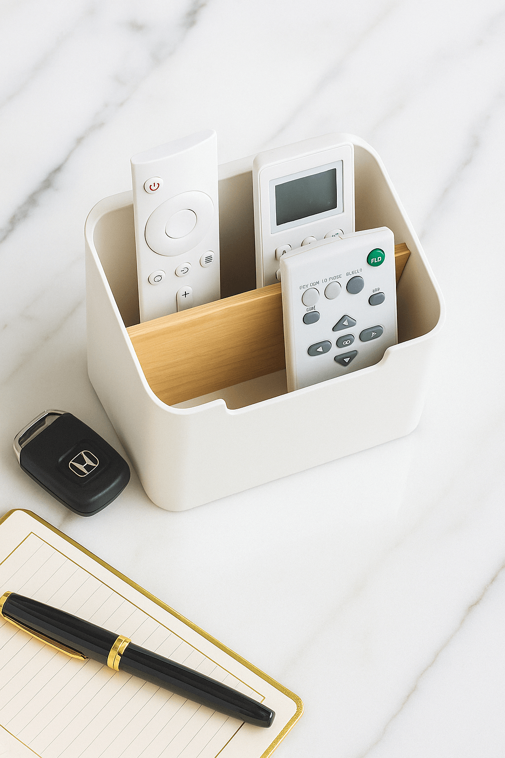 SofaSide Organiser – Remote, Cables & Charging Dock - Nestrel