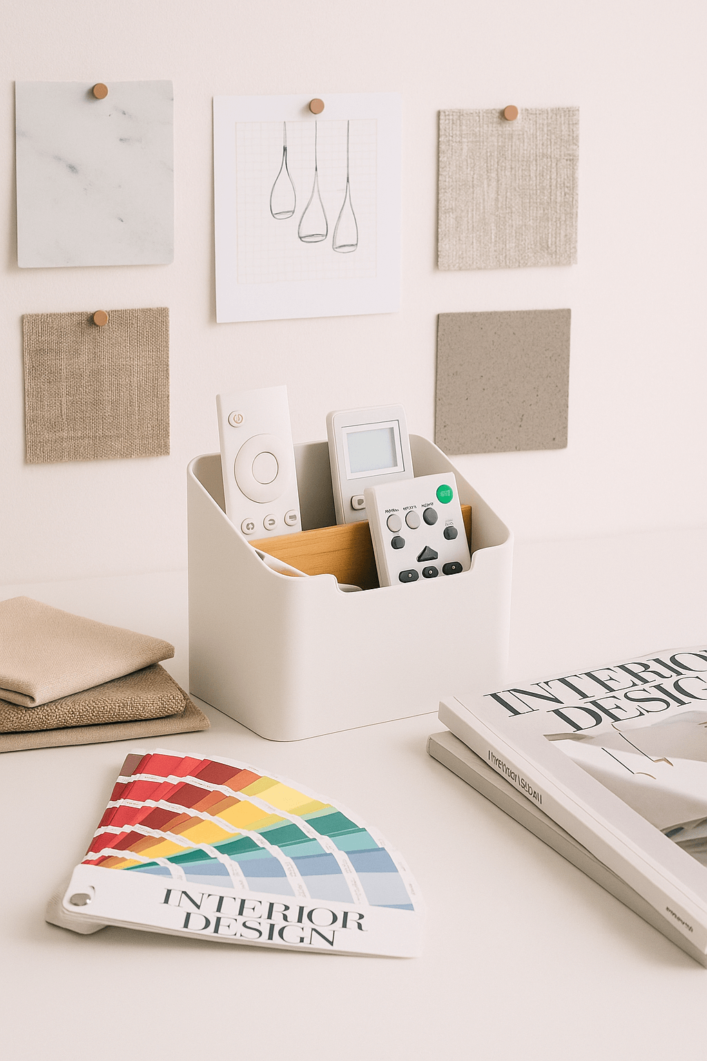 SofaSide Organiser – Remote, Cables & Charging Dock - Nestrel