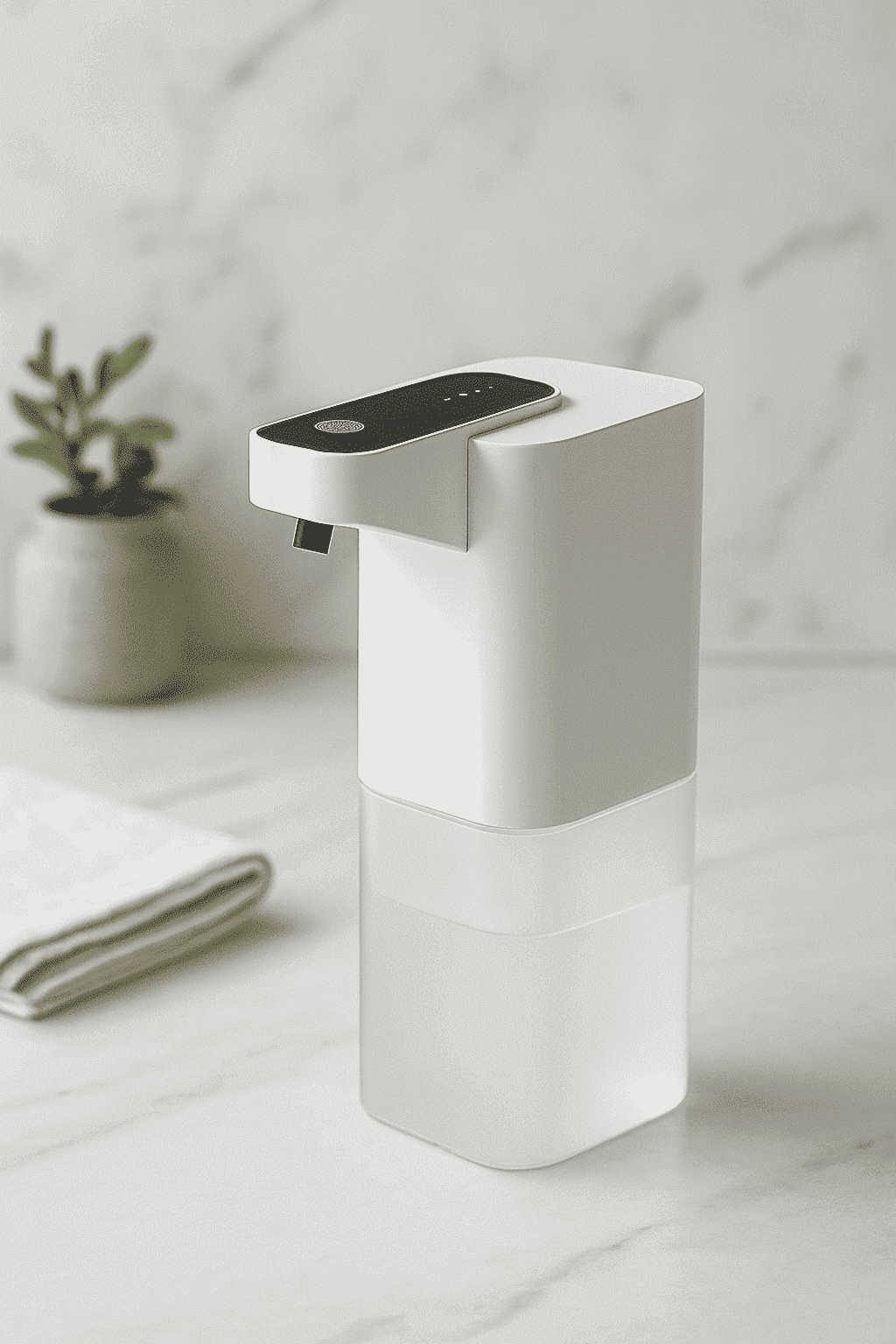 Automatic Foaming Soap Dispenser – Touchless, Rechargeable