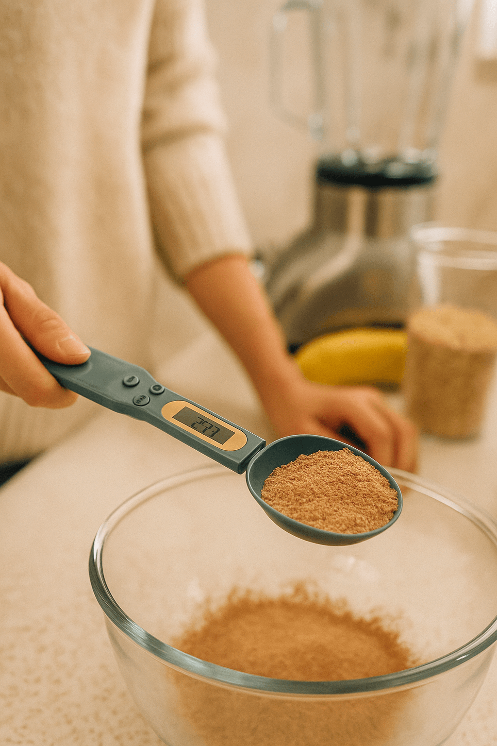 Digital Spoon Scale 500g – LCD, Tare, 0.1g Precision - Nestrel