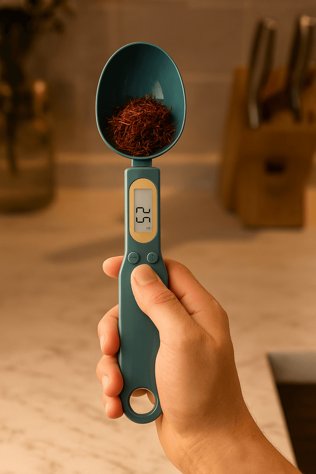 Digital Spoon Scale 500g – LCD, Tare, 0.1g Precision - Nestrel