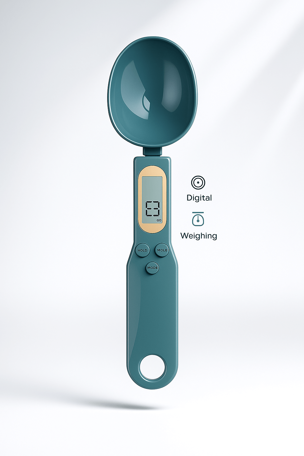 Digital Spoon Scale 500g – LCD, Tare, 0.1g Precision - Nestrel