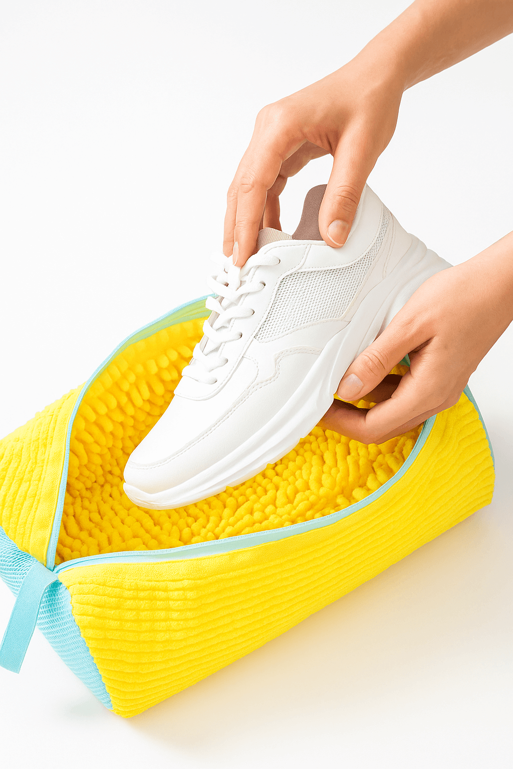 Sneaker Laundry Bag – Padded Mesh Wash Protector - Nestrel